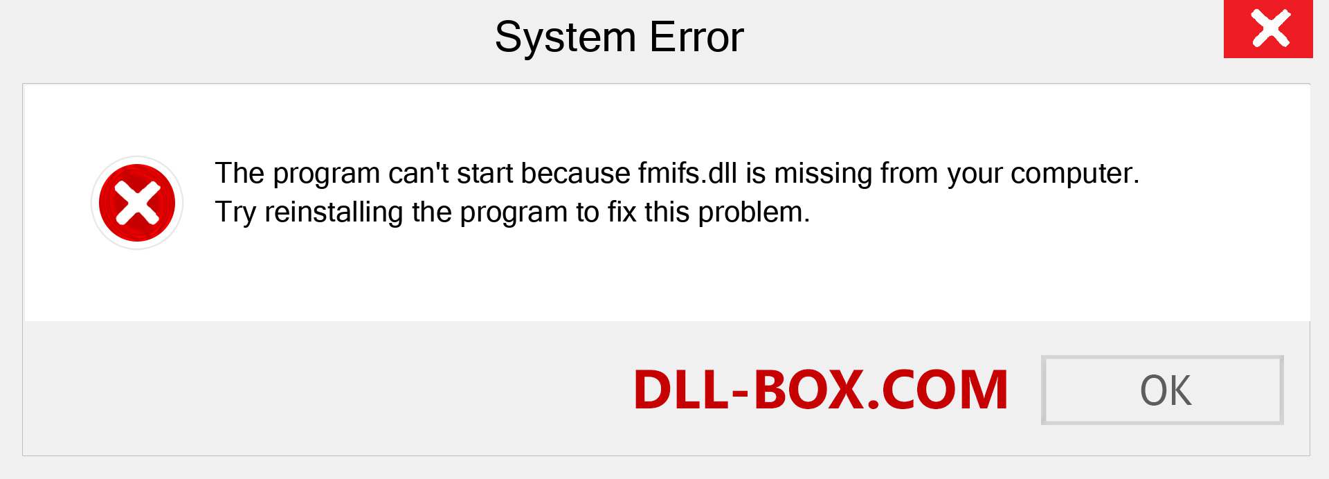  fmifs.dll file is missing?. Download for Windows 7, 8, 10 - Fix  fmifs dll Missing Error on Windows, photos, images
